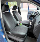 Volkswagen Caddy 2010–2015 Auton istuinsuojat keinonahka + kangas + alcantara Antara A001b (täysi sarja, koko sisusta) kuva 1