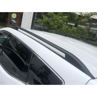Yleismalliset kattokaiteet Skyport 165 cm (mustat) kuva 3