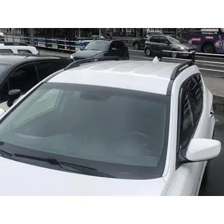 Yleismalliset kattokaiteet Skyport 165 cm (mustat) kuva 2