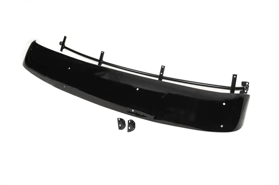 Volkswagen Crafter 2006–2016 Tuulilasin aurinkolippa kehyksellä V2 (musta kiiltävä, 5 mm) Kuva 2