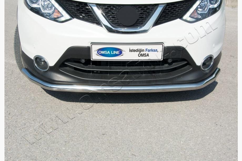 Nissan Qashqai 2014–2021 Etupuskurisuoja Texas 2014-2017 (60 mm, ruostumaton teräs) Image