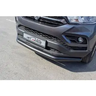 Etupuskurisuoja Texas (76 mm, musta) SsangYong Musso II 2018– kuva 1