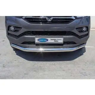 Etusuojakaari Texas (76 mm, ruostumaton teräs) SsangYong Musso II 2018– kuva 2