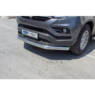Etusuojakaari Texas (76 mm, ruostumaton teräs) SsangYong Musso II 2018– kuva 1