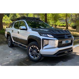 Etuosan tupla keulaputki Vegas 2019+ (musta, 76 mm) Mitsubishi L200 2015–2024 kuva 2