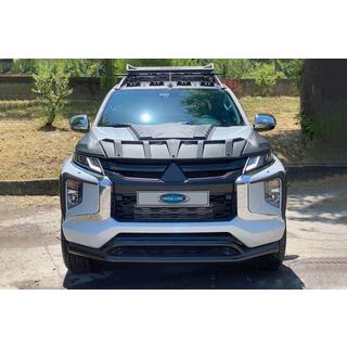 Etuosan tupla keulaputki Vegas 2019+ (musta, 76 mm) Mitsubishi L200 2015–2024 kuva 3