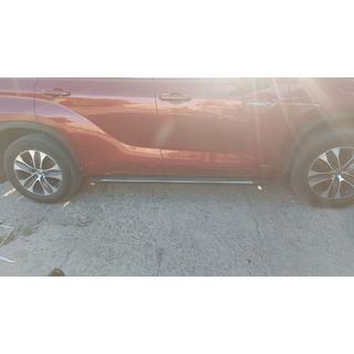 Sivuastinlaudat OEM V1 (2 kpl, alumiini) Toyota Highlander 2019– kuva 4