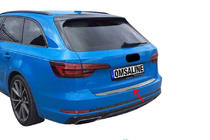 Audi A4 B9 2015–2024 Takapuskurin suojalista OmsaLine (Avant, ruostumaton teräs) kuva 1