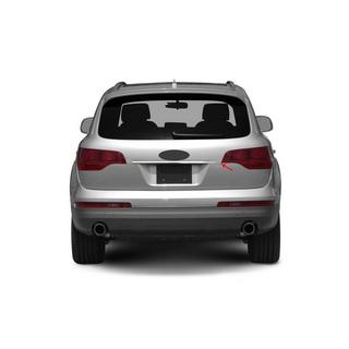 Kromilista rekisterikilven yläpuolelle OmsaLine (ruostumaton teräs) Audi Q7 2005–2015 kuva 1