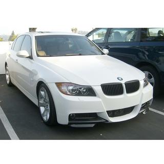 DPT etulipan flapsit (E90 M-Sport 2005-2008, kiiltävä musta, 2 kpl) BMW 3-sarja E90/E91 2005–2011 kuva 1