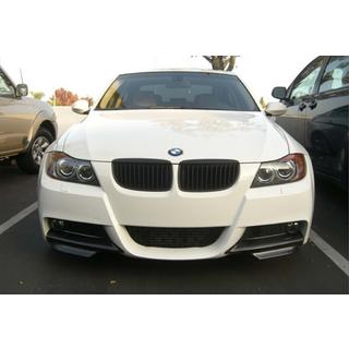 DPT etulipan flapsit (E90 M-Sport 2005-2008, kiiltävä musta, 2 kpl) BMW 3-sarja E90/E91 2005–2011 kuva 3