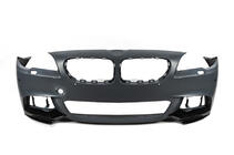 BMW 5-sarja F10/F11 2010–2016 Etupuskurin lipa DPT Flap (M-Performance, kiiltävän musta) kuva 7