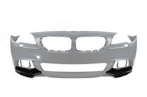 BMW 5-sarja F10/F11 2010–2016 Etupuskurin lipa DPT Flap (M-Performance, kiiltävän musta) kuva 5