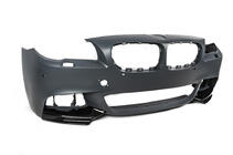 BMW 5-sarja F10/F11 2010–2016 Etupuskurin lipa DPT Flap (M-Performance, kiiltävän musta) kuva 14