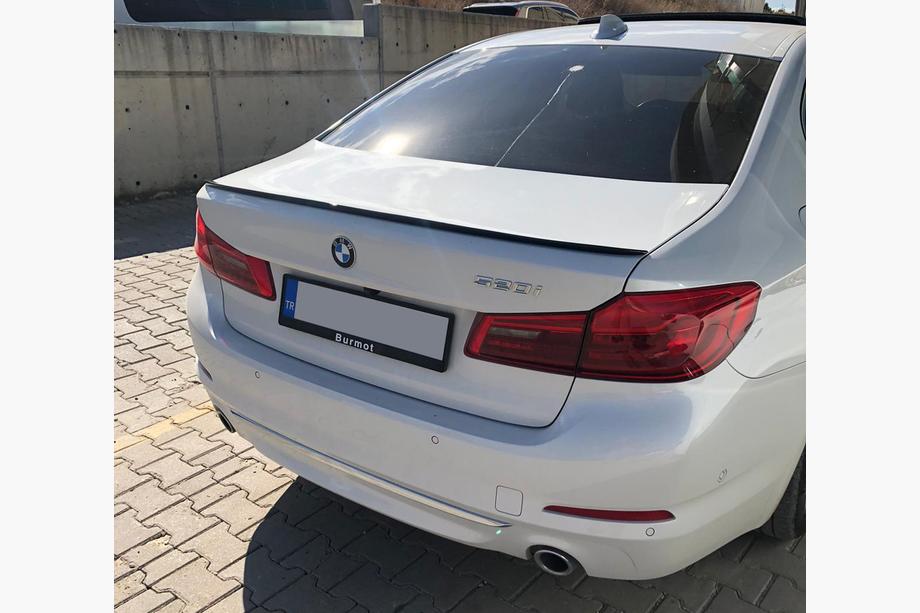 BMW 5-sarja G30/G31 2017–2023 Spoileri Meliset Ince (maalattavaksi) Image