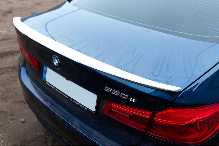 BMW 5-sarja G30/G31 2017–2023 Spoileri Meliset Bat (maalattava) Image