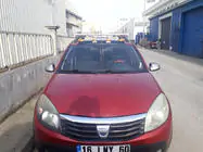 Dacia Sandero 2007–2013 Tuulilasin aurinkolippa (LED, mattamusta) kuva 2