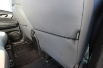 Nissan X-trail T32/Rogue 2014–2021 Istuinsuojat ekonahka + kangas + antara Antara A0013 (täysi sisustasarja) kuva 7