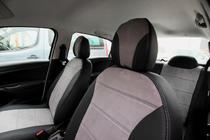 Citroen C-Elysee 2013–2022 Auton istuinsuojat ekonahka + kangas + Antara Antara A0010 (täysi sisustasarja) kuva 9