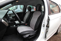 Citroen C-Elysee 2013–2022 Auton istuinsuojat ekonahka + kangas + Antara Antara A0010 (täysi sisustasarja) kuva 1