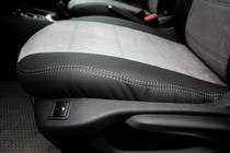 Citroen C-Elysee 2013–2022 Auton istuinsuojat ekonahka + kangas + Antara Antara A0010 (täysi sisustasarja) kuva 16