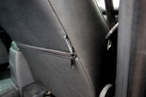 Volkswagen Passat B5 1997–2005 Istuinsuojat ekonahka + kangas + alcantara Antara A006 (täysi sisustasarja) kuva 2