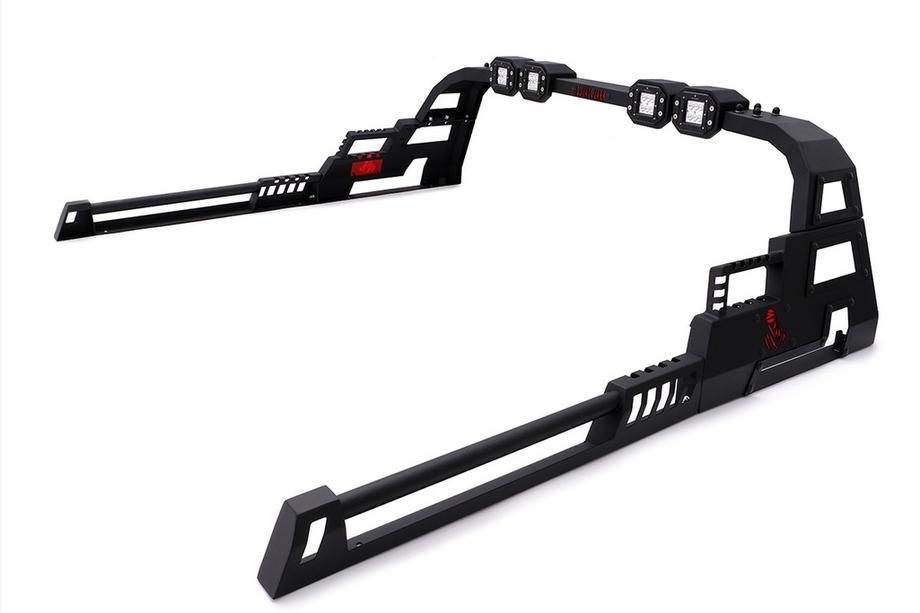 Mitsubishi L200 2015–2024 Dakar rollbar LED-valoilla (ilman rullaverhoa) Image