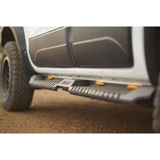 Dakar V2 sivuportaat LED-valoilla (2 kpl, metalli) Fiat Fullback 2016– kuva 4