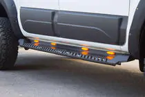Ford Ranger 2007–2011 Sivuportaat Dakar V1 LED-valoilla (2 kpl, metalli) kuva 2