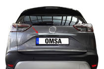 Opel Crossland X 2017–2024 Kromilista rekisterikilven yläpuolelle (ruostumaton teräs) kuva 4