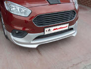 Ford Courier 2014–2023 Etupuskurin lipspoileri (2017+, maalattava) kuva 2