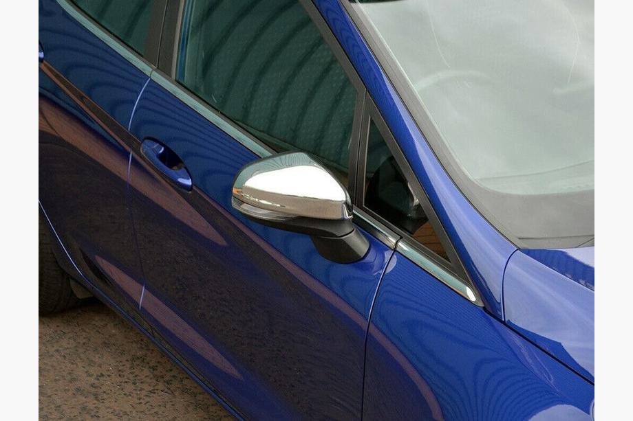 Ford Fiesta 2017– Peilinkuoret (2 kpl, ruostumaton teräs) Image