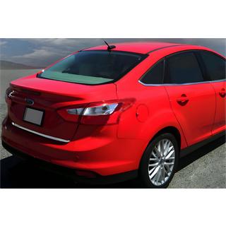 Takalistan suojalista, ruostumaton teräs 2015-2017 (Sedan) Ford Focus III 2011–2017 kuva 1