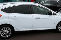 Ford Focus III 2011–2017 Täydellinen ikkunalistapaketti HB (12 kpl, ruostumaton teräs) kuva 1