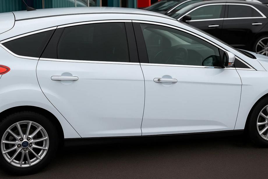 Ford Focus III 2011–2017 Täydellinen ikkunalistapaketti HB (12 kpl, ruostumaton teräs) Image