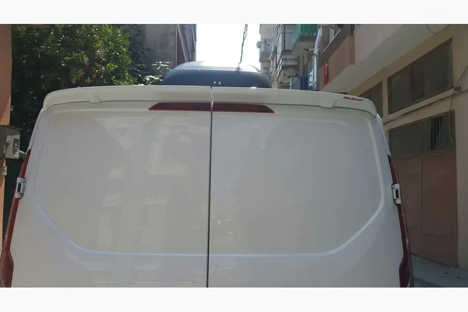 Ford Custom 2013–2022 Anatomic-spoileri 2-oviselle (maalattavaksi) Image
