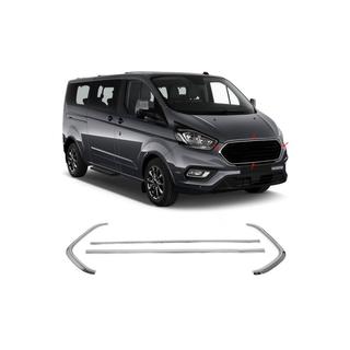 Etusäleikön reunalista 2018+ (4 kpl, ruostumaton teräs) Ford Custom 2013–2022 kuva 3