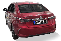 Honda City 2021– Kromilista rekisterikilven yläpuolelle SD (3 kpl, ruostumaton teräs) kuva 2