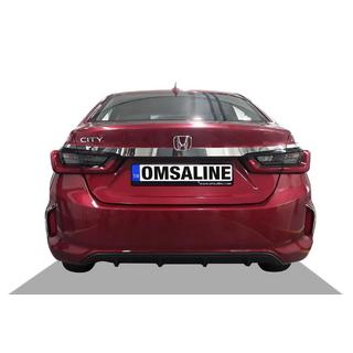 Kromilista rekisterikilven yläpuolelle SD (3 kpl, ruostumaton teräs) Honda City 2021– kuva 1