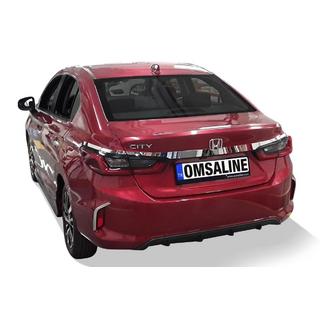 Kromilista rekisterikilven yläpuolelle SD (3 kpl, ruostumaton teräs) Honda City 2021– kuva 2