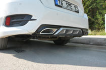 Honda Civic Sedan X 2016–2021 Takapuskurin diffuusori (Meliset, värillinen) kuva 1