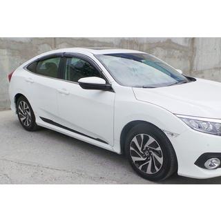 Ovilistat (4 kpl, musta) Honda Civic Sedan X 2016–2021 kuva 1