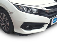 Honda Civic Sedan X 2016–2021 Etupuskurin fläppilisäkkeet (2 kpl, musta) kuva 1