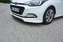 Hyundai I-20 2014–2020 Meliset etupuskurin lip-spoileri (maalattava) kuva 1