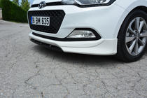 Hyundai I-20 2014–2020 Meliset etupuskurin lip-spoileri (maalattava) kuva 2