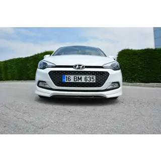 Meliset etupuskurin lip-spoileri (maalattava) Hyundai I-20 2014–2020 kuva 3