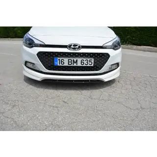 Meliset etupuskurin lip-spoileri (maalattava) Hyundai I-20 2014–2020 kuva 4