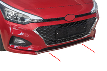 Hyundai I-20 2014–2020 Ruostumattomasta teräksestä valmistettu puskurin säleikön lista 2018-2020 kuva 1