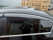 Volkswagen Passat B6 2006–2012 Sivulasien tuuliohjaimet kromilistalla SD (EU, 4 kpl, Niken) kuva 2
