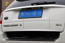 Land Rover Freelander II 2006–2014 Takalukun reunalista (ruostumaton teräs) OmsaLine – italialainen ruostumaton teräs kuva 1